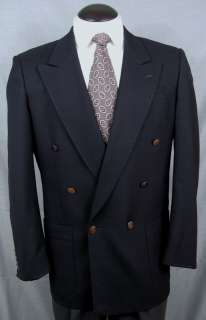 Roger Giunta, Montreal bespoke dbl brst blazer, ~39R  