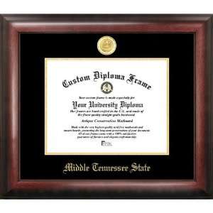  Middle Tennessee State University Gold Embossed Diploma 