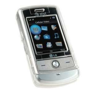 LG SHINE CU720 Crystal CLEAR Hard Plastic Snap On Protective Faceplate 