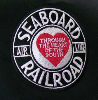 Seaboard Air Line Embroidered Railroad Cap Hat #40 SAL  