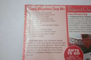 Lot of 24 Minestrone & Brownie Recipe Pampered Chef  