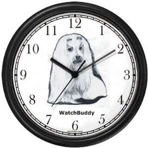  Maltese Dog Wall Clock by WatchBuddy Timepieces (White 