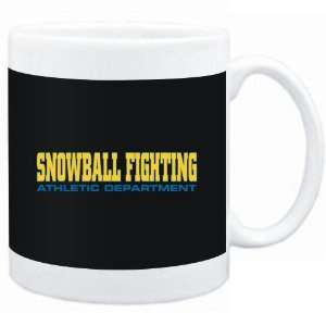Mug Black Snowball Fighting ATHLETIC DEPARTMENT  Sports  