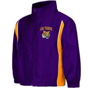   Tigers Preschool Purple Drop Kick Full Zip Jacket