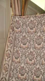 FRENCH ANTIQUE TAPESTRY DRAPES 3 PANELS c1880 BEAUTIFUL  