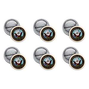 US NAVY Military Armed Forces Heroes 6 Pack 1 inch Mini Pinback Button 
