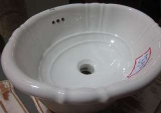 White San Karat Bathroom Sink  