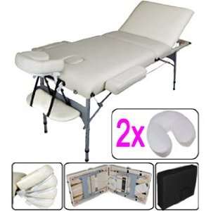   Table Bed w/ Case Facial Tattoo SPA Salon   Beige