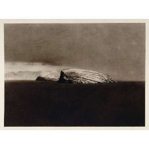  1924 Arctic Ocean Eismeer Mer de Glace Photogravure 