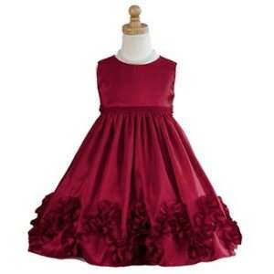  Red Party Flower Girl Dress (3T) 