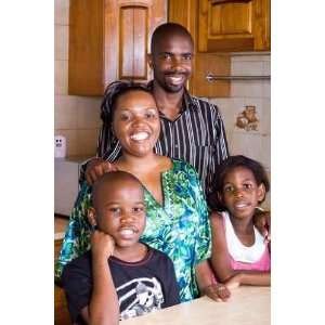  Happy African Family   Peel and Stick Wall Decal by 