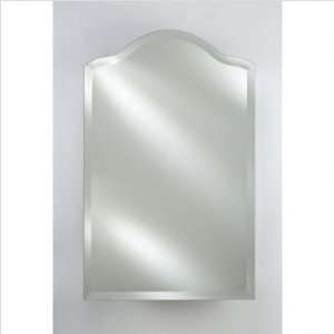   RM 730PN Radiance Scallop Top Frameless 1 Bevel Wall Mirror RM 730