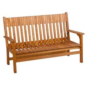  Southern Cross Model SC675 Cherry Garden Bench with Back 