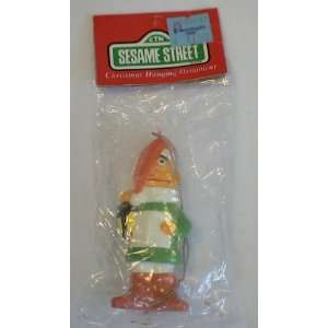  Vintage Sesame Street Ceramic Bert Christmas Ornament 