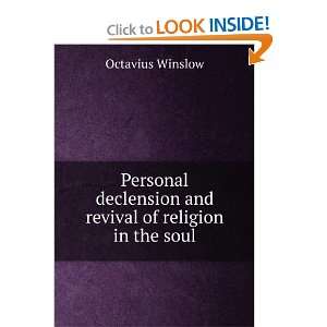   and revival of religion in the soul Octavius Winslow Books
