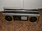 Rare Sharp 3P 40U TV FM/AM Radio Stereo Microcassette Recorder Boombox