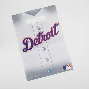  Detroit Tigers Plastic Loot Bags (8 Pack) Toys & Games