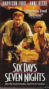 Six Days, Seven Nights (1998 VHS) FACTORY SEALED,NEW 786936084665 
