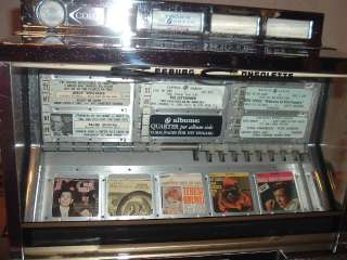   Seeburg Consolette Wall Box Juke Jukebox Record Selector  