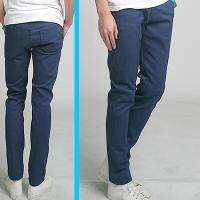 New Mens casual Slim fit Skinny Cotton Blend 7COLOR Pants Jeans  BEST 