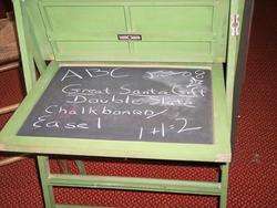 Vintage Chalkboard Easel Desk  