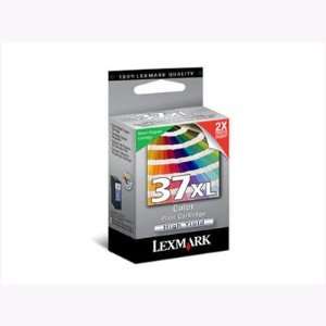  Lexmark #37xl Color Return Program Print Cart Output Color 