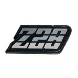  80 81 CAMARO FUEL DOOR EMBLEM, Z28, CHARCOAL Automotive