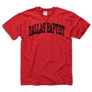  Dallas Baptist Patriots Red Arch T Shirt Sports 