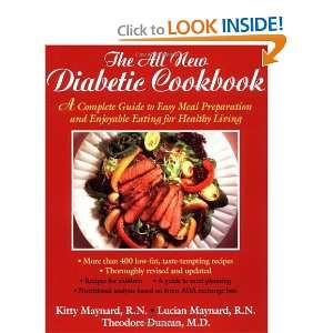  The All New Diabetic Cookbook [Paperback] Kitty Maynard 