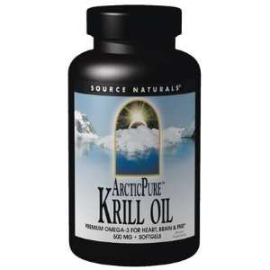  ArcticPure Krill Oil 60 Softgels   Source Naturals Health 