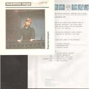   STANDING 7 INCH (7 VINYL 45) UK A&M 1987 SUZANNE VEGA Music