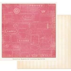  Lost & Found Madison Avenue Double Sided Paper 12X12 Happily Ever 