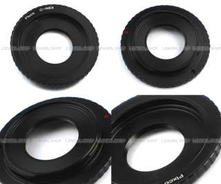 Lens adapter 16mm C Mount to SONY E NEX 3 /NEX 5 camera  