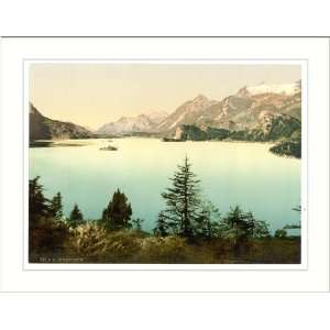 Upper Engadine Lake Sils Grisons Switzerland, c. 1890s, (L) Library 