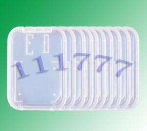 10X Plastic Case For Micro SD/MMC/TF Memory Card  