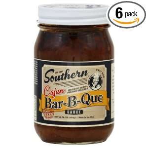 Southern BBQ Sauce, 16 Ounce (Pack of 6)  Grocery 