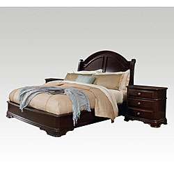 Dupioni Queen Bed with 2 Nightstands  
