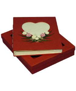 Hearts and Roses Photo Album with Gift Box  