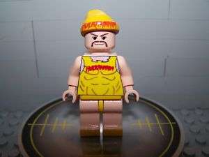 Lego Minifig CUSTOM WWF Wrestler Hulk Hogan  