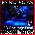 Blue 4 Lights LED Interior Package *48 LEDs Total* For Honda CR V 2002 