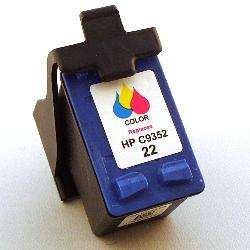 HP 22 Color Ink Cartridge (Remanufactured)  