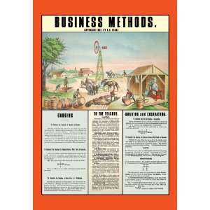  Business Methods #3 28X42 Canvas Giclee