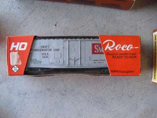Vintage Roco HO Scale Swift Refrigerator Car w/ Box  