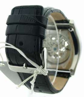 Armitron Automatic 20 4484BKSVBK Mens Leather Watch 086702429622 
