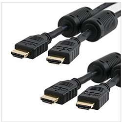 HDTV 1080p 238665 HDMI 10 foot Cables (Pack of 2)  