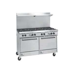    Southbend S48EE 48 8 Burner, 2 Space Saver Oven