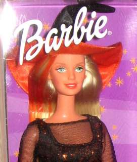 NRFB Witch Enchanted Halloween Barbie Fashion Doll Toy  