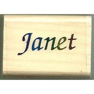  Uptown Rubber Stamps ~ Janet ~ Rubber Stamp Arts, Crafts 