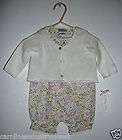 LULLABY CLUB OUTFIT~Rompers & Sweater Set~Girls Newborn Size~NWT~FREE 