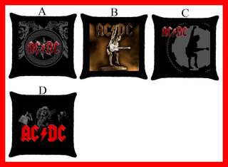 AC / DC AC/DC Rock Band Hot Throw Pillow Case #Pick 1  